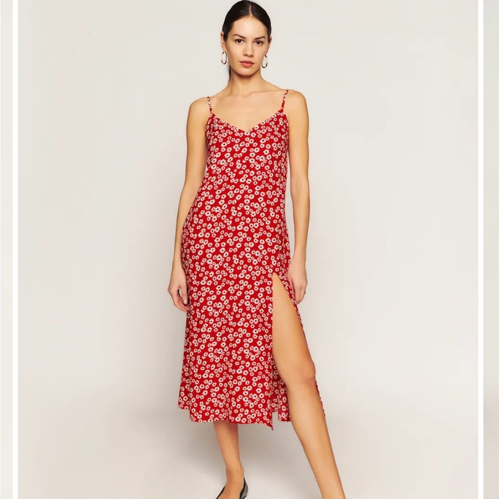 *NWT Reformation Crimini Midi Dress